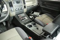 C-VS-0814-RAM-1* - DISCONTINUED -- 2012 Dodge Ram 1500 Special Services Police Truck Vehicle Specific 22" Console