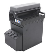 C-CB-101* - Combination Box, External Mount, 3 Lighter Plug Outlets, Brother/Pentax PocketJet Printer Mount, Arm