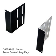 C-EB50-000, Bracket, Equipment bracket, 2 Piece, 5" Mounting space, 0.00" Bend, See Specification,*