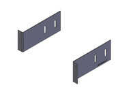 C-EB25-DMM* - 2-Piece Equipment Mounting Bracket, 2.5" Mounting Space, Fits E.F. Johnson DM-MM83