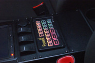 C-EB40-FC2-1P* - 1-Piece Equipment Mounting Bracket, 4" Mounting Space, Fits Misc. Feniex Olympian C-200 Control