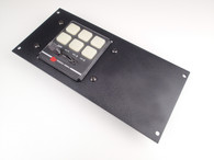 C-EB40-FSS-1P* - *DISCONTINUED* 1-Piece Equipment Mounting Bracket, 4" Mounting Space, Fits Federal Signal SS200