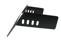 C-EB30-MCS-1P-A* - Angled 1-Piece Equipment Mounting Angled Bracket, 3" Mounting Space, Fits Motorola MCS 2000