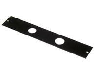 C-EB15-DUR-1P* - 1-Piece Equipment Mounting Bracket, 1.5" Mounting Space, Fits Traction Control Switch & 12 Volt Sock