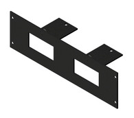 C-EB25-KVM-3P, 1-Piece Equipment Mounting Bracket, 2.5" Mounting Space, Fits Misc. Kussmaul Hi-Idl