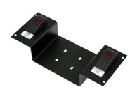 DISCONTINUED [USE P/N: C-EB45-RHS-1P] C-EB35-RHS-1P - 1-Piece Equipment Mounting Bracket, 3.5" Mounting Space, Fits Misc. Acek9 Hot-N-Pop control head  us