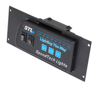 C-EB35-ST1-1P - 1-Piece Equipment Mounting Bracket, 3.5" Mounting Space, Fits Speedtech Lights Direct Control and Ul