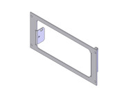C-EB40-SIS-1P - *DISCONTINUED* 1-Piece Equipment Mounting Bracket, 4" Mounting Space, Fits SpeedTech IS-100 Intellisiren