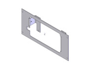 C-EB40-SAP-1P - *DISCONTINUED* 1-Piece Equipment Mounting Bracket, 4" Mounting Space, Fits SpeedTech S-900 STL Apex