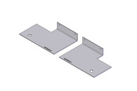 C-EB35-RM3 - 2-Piece Equipment Mounting Bracket, 3.5" Mounting Space, Fits Regency MX3000
