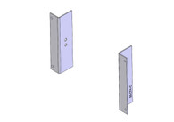 C-EB55-CTV - 2-Piece Equipment Mounting Bracket, 5" Mounting Space, Fits Crimtech MVS control head