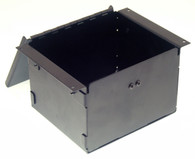 C-AP-0645-L - 6" Accessory Pocket W/Hinged Lid & Lock, 4.5" Deep