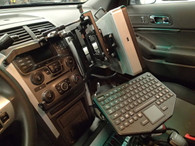 C-DMM-123 - Dash Monitor Mount Base For 2013-2018 Ford Interceptor Utility