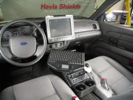 C-DMM-102 - DISCONTINUED -- Tilt/Swivel Dash Monitor Mount Base For 1995-2011 Crown Victoria