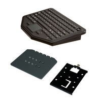 PKG-KB-105, Bluetooth-Compatible In-Vehicle Keyboard and Havis Keyboard Mounting Plate