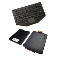DISCONTINUED 1/8/19 PKG-KB-102 - Rugged In-Vehicle Keyboard and Havis Keyboard Mounting Plate