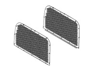 WGI-C21 - 2007-2014 Chevrolet Suburban/GMC Yukon XL Interior Window Guard Kit For 2 Windows