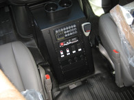 C-VS-1800-SAV-D - 2007-2019 Chevrolet Diesel G-Series or GMC Savana Van Vehicle Specific 18" Console
