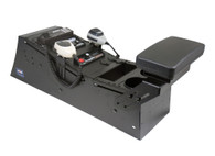 C-VS-1508-INSE, Console, Vehicle specific, 23" Total mounting space, 15 Degrees, Housing complete, Ford Interceptor Sedan Police Vehicle 13-15,