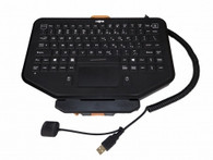 PKG-KB-201 Havis rugged keyboard and keyboard mount (patent pending) system