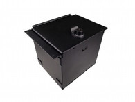 C-AP-0660-L - *DISCONTINUED* 6" accessory pocket w/hinged lid & lock