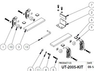 UT-2005-KIT - Adaptor Lug Kit to secure Panasonic CF20 or Lenovo Helix in Universal Rugged Cradle UT-2001