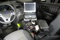C-VS-1400-INSE - 2013-2019 Ford Police Interceptor Sedan Vehicle Specific 14" Console