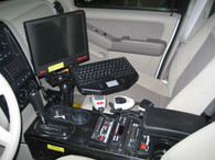 C-VS-1600-EXPL - DISCONTINUED -- 2006-2010 Ford Explorer Vehicle Specific 16" Console