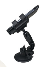 PKG-WIN-101* - Standard Universal Rugged Phone Cradle & Industrial Strength Suction Cup Mount