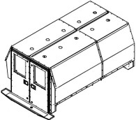 PT-C02-80-2* - Prisoner Transport Insert For Chevrolet Express G-Series 2500/3500 Extended Length 155" WB Cargo van