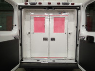 PT-D01-100-3* - Prisoner Transport Insert For 2014-2018 Dodge Ram ProMaster Low Roof Standard Length 136" WB Cargo v
