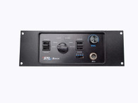 C-EB30-SBS-1P - *DISCONTINUED* 1-Piece Equipment Mounting Bracket, 3" Mounting Space, Fits Speedtech Lights Boss Siren Control Box