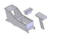 PKG-CON-135 - 2013-2019 Ford Interceptor Utility 20" Premium Tall, Angled Console Package