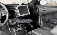 7170-0137-05 Dodge Charger Police Package (2011+) console box, cup holder, armrest and 6" locking slide arm motion attachment kit*