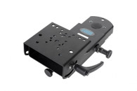 7160-0220 Mongoose® - 9" Locking Slide Arm: VESA 75mm & Gamber-Johnson Hole Pattern