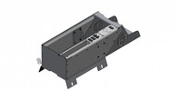 DISCONTINUED [USE P/N: C-VSW-2600-SILV] C-VS-2600-SILV-H  Wide Flat 26" Vehicle Specific Console for 2019-2021 Chevrolet Silverado and GMC Sierra*