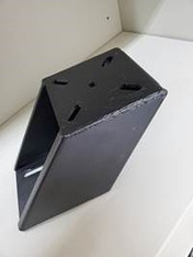 CM002531 BRACKE, MOUNT 55 DEG. 5” LOWER OFFSET BASE W/SLOTS*