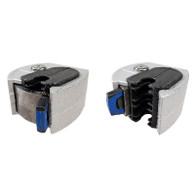 475-2047 Gun Rack - Dual Weapon, Single Cell Mounted, Vertical (GR7-ZRT-DCR-AR BLM/870)