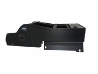 C-VSW-1005-TAH-PM-2 - Vehicle-Specific 12.5″ Wide Medium Height Angled 15″ Console With Internal PocketJet 8 Printer Mount For 2021-2023 Chevrolet Tahoe Police Pursuit Vehicle