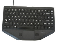KB-1002 - REPLACES KB-106 - Havis Rugged Keyboard without Emergency Key*