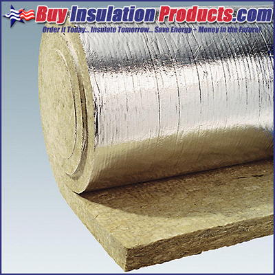 insulation roxul wool temp mineral rockwool wrap blanket frk fire material