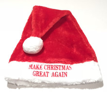 MAKE CHRISTMAS GREAT AGAIN - Unisex / One Size Santa Hat, Beanie, Cap, Elf Hat