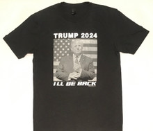 TRUMP 2024 - I'll Be Back - President Donald Trump - Men's T-Shirt