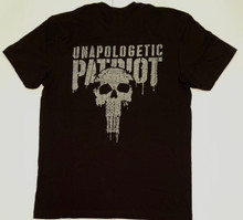 UP Skull - Unapologetic Patriot - Men's Quality T-Shirt