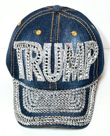 President Donald Trump 2024 Quality Bling Hat / Cap