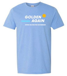 Golden Again - Steve Hilton For California Governor - Men's Quality T-Shirt