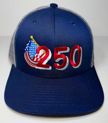 America 250 Anniversary - Flag Design - Trucker Hat / Ball Cap / Hat