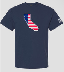 Steve Hilton For Governor California USA Flag - Men's Quality T-Shirt