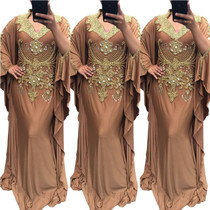 Kaftan Maxi Dress Evening Gowns Evening Dresses Wedding Dress Cocktail Plus size 5509