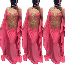 Kaftan Maxi Dress Evening Gowns Evening Dresses Wedding Dress Cocktail Plus size 5511